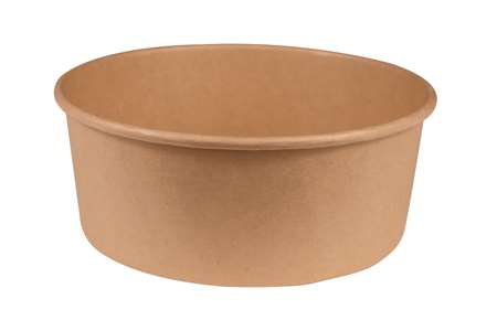 COLIS 300 PÔTS SALADE Ø166 CARTON KRAFT BRUN 1100ml