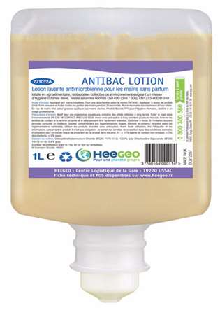 COLIS 6x1L ANTIBAC LOTION LAVANTE DESINFECTANTE MAINS